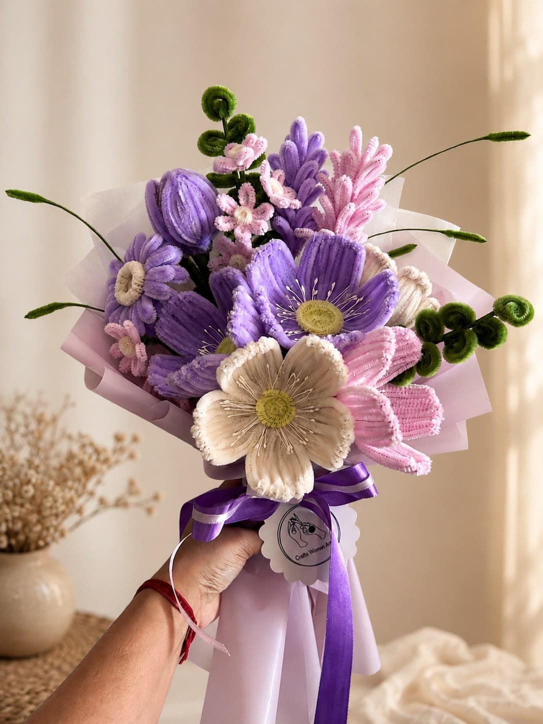 Pastel Lavender & Pink Bouquet